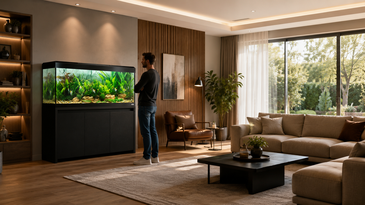 Fluval Roma 240 BT LED Aquarium & Cabinet
