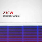 Sunman 230W eArc Flexible Solar Panel