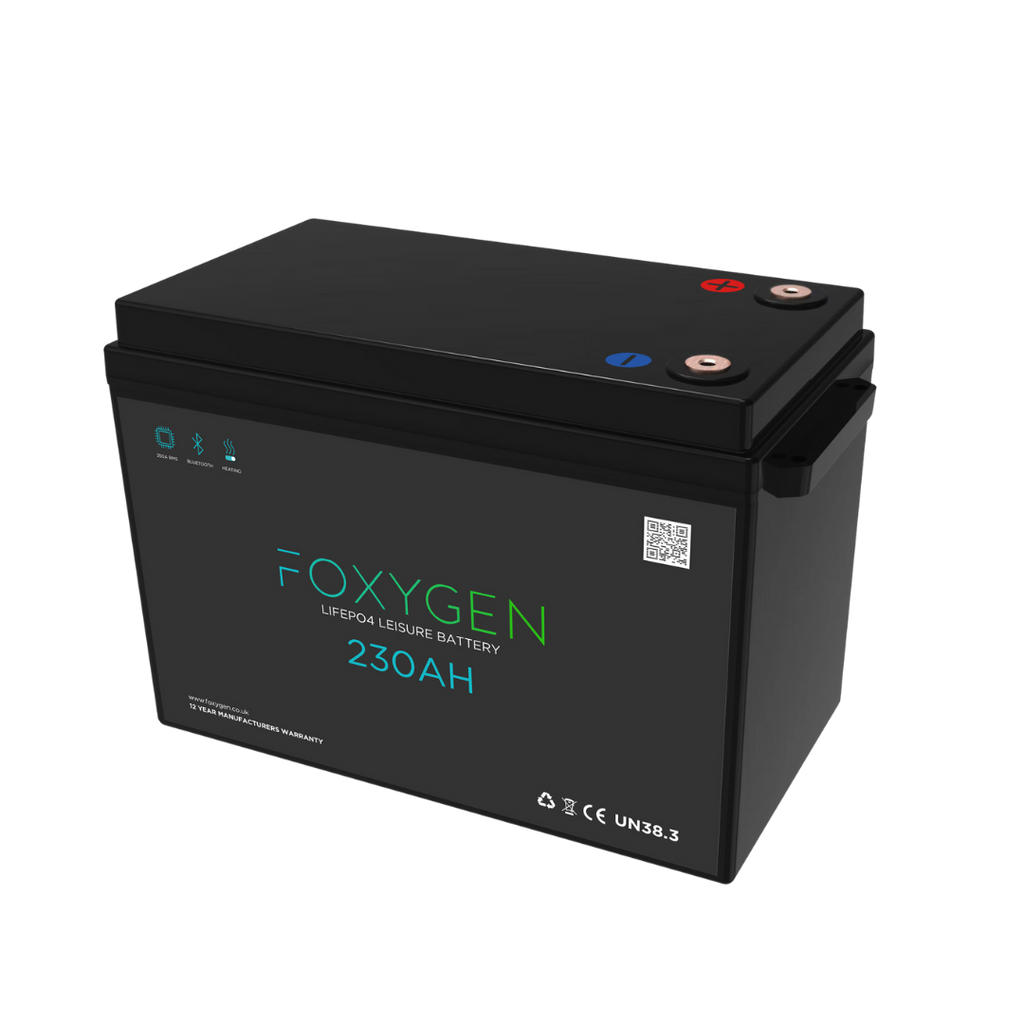 Foxygen 12V 230Ah LiFePO4 Lithium Leisure Battery with Bluetooth & Heating