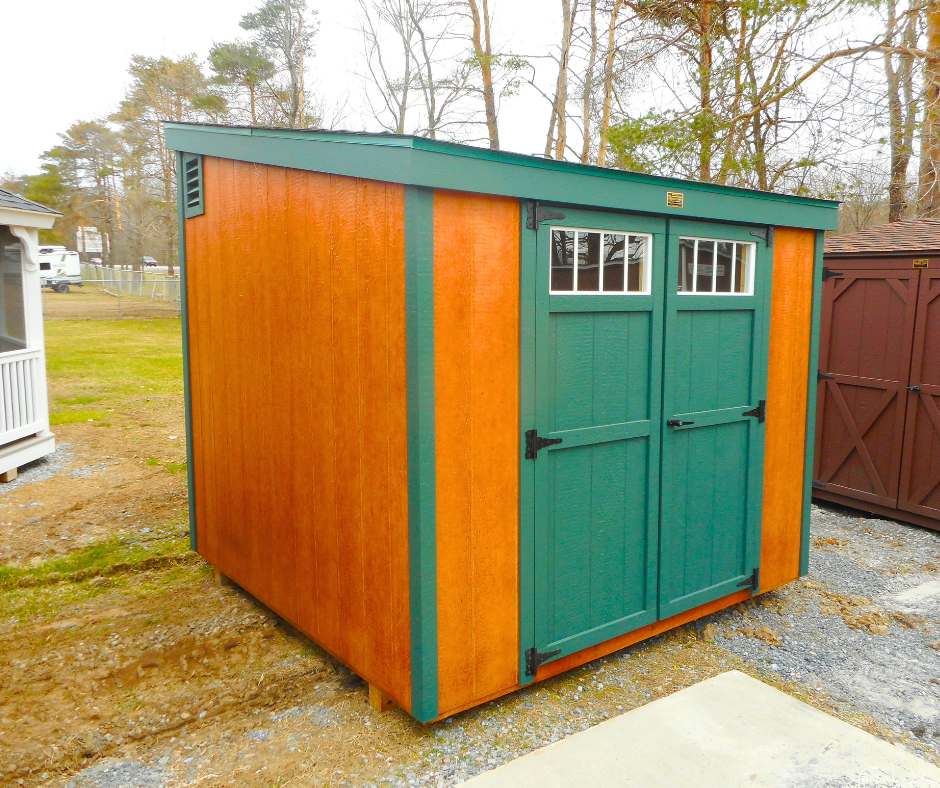 8' X 8' DURATEMP NEW ENGLAND LEAN-TO - CEDARTONE