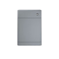 Hudson Reed Sarenna Floor Standing Back to Wall WC Unit, Compact Bathroom Vanity and WC Unit in Dove Grey Matt Finish, 550mm