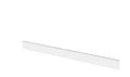 Hudson Reed Fusion Fitted Plinth, Durable End Panel and Bath Side Panel for Modern Bathrooms in Gloss White Finish, 2000mm