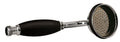 Old London Large Traditional Handset, Ceramic Handle, Suitable for Low Pressure, Large Traditional Shower Handset, Chrome & Black