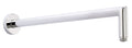 Hudson Reed Fixed Shower Heads Wall-Mounted Arm, Durable Shower Accessories for Modern Bathrooms, Chrome, 430mmX80mmX60mm