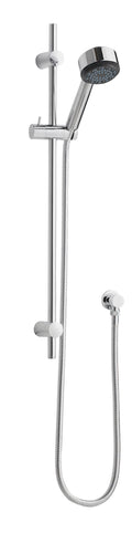 Hudson Reed Linear Slide Rail Kit, Multi-Function Handset & Shower Riser Rail Slider in Chrome