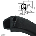 TSEC-2370 Flexible PVC Edge Trim with EPDM Sponge Seal – Self Grip Rubber Seal (1.5mm–4.5mm Panel Fit)