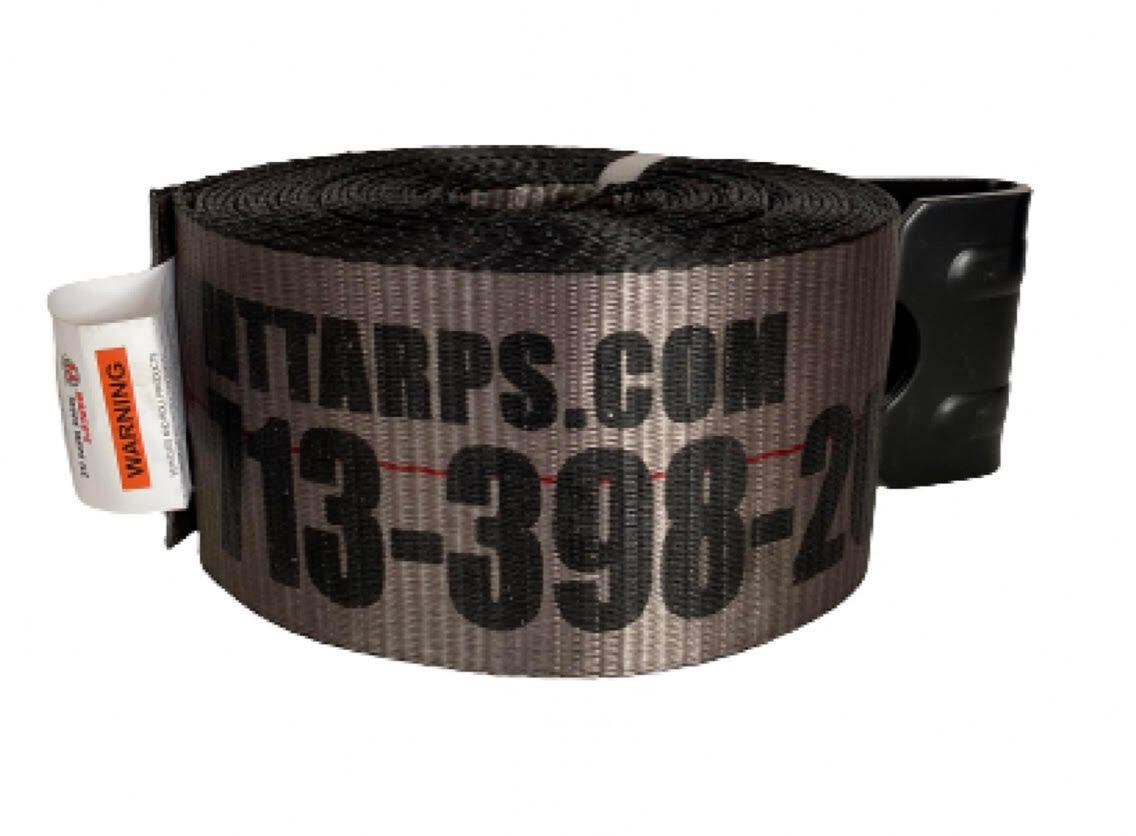 4” X 30’ L GRAY STRAP MTT. WLL 5,400Lbs