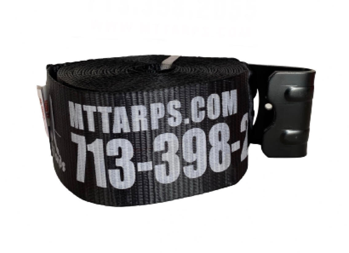 4” X 30’ L BLACK STRAP MTT. WLL 5,400Lbs