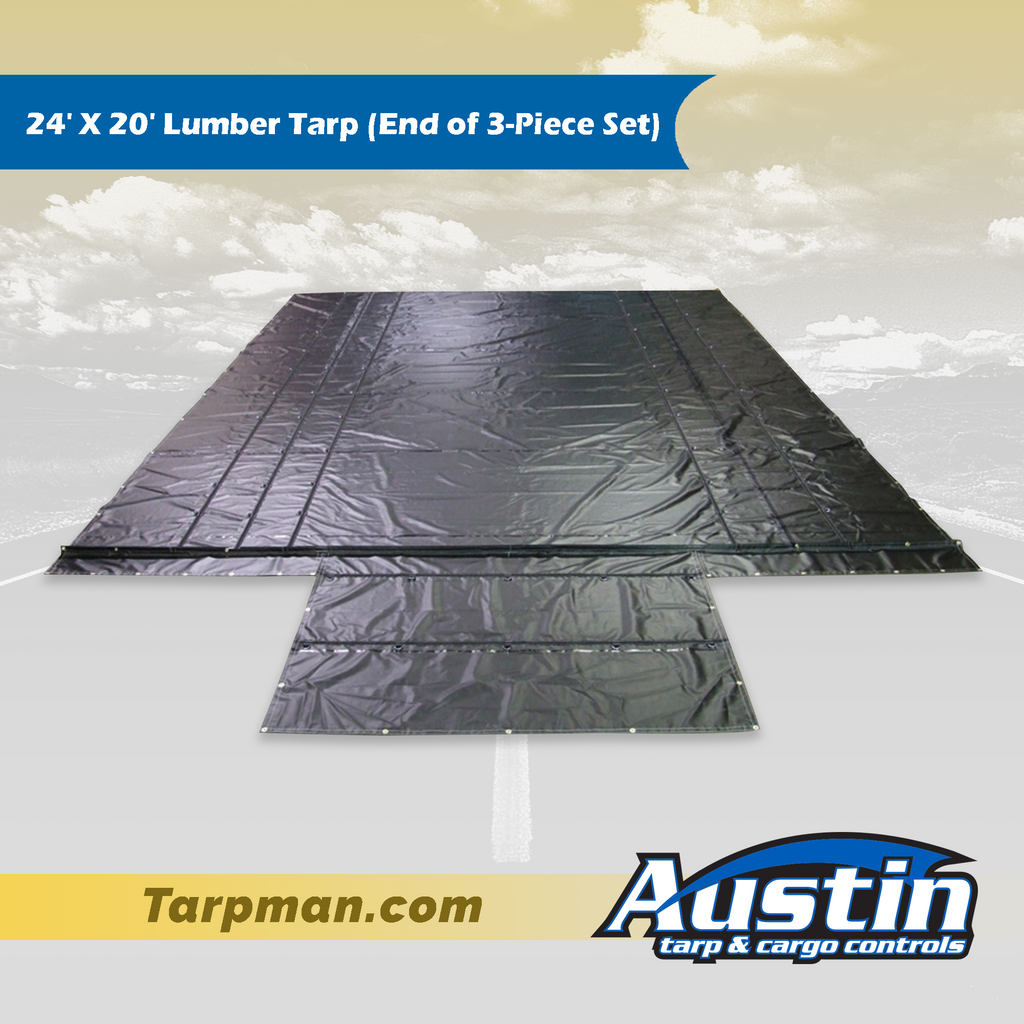 Lumber Tarp 24' X 20' - (End of 3-Pc. Set)