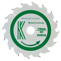 Circular Saw Blades 210mm x 30mm x 2.6mm 16T ATB  - Cougar