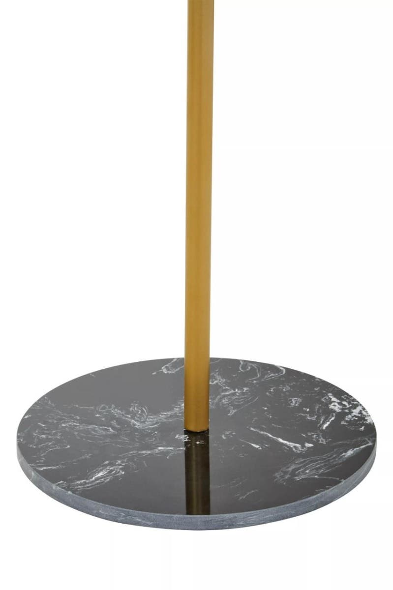 Avento Gold And Black Coat Stand