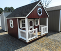 8' X 10' DURATEMP  BACKYARD PLAYHOUSE- RED