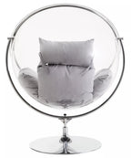 Goa Hanging Chair With Grey Cushions