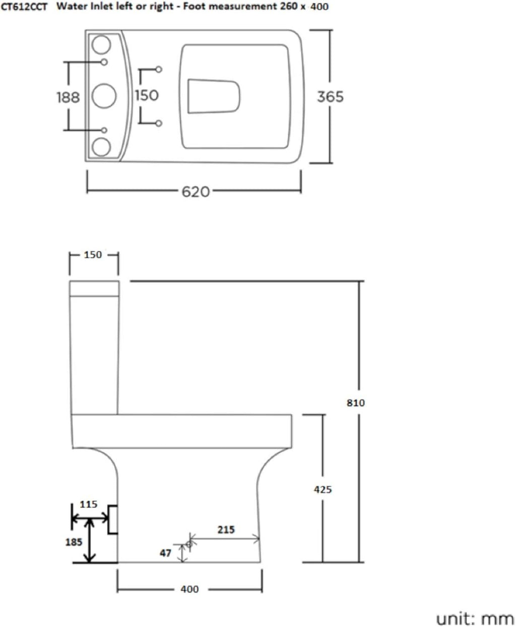 iBathUK Arvon Shower Bath Suite, Straight Bathtub with Glass Screen, Gloss Vanity Basin Unit & Close Coupled Toilet Set, Combined Toilet and Sink Unit
