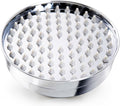 iBathUK Zeno Traditional Fixed Rainfall Shower Head Round Stainless Steel Swivel Joint, Modern Bathroom Accessories, 6 Inch