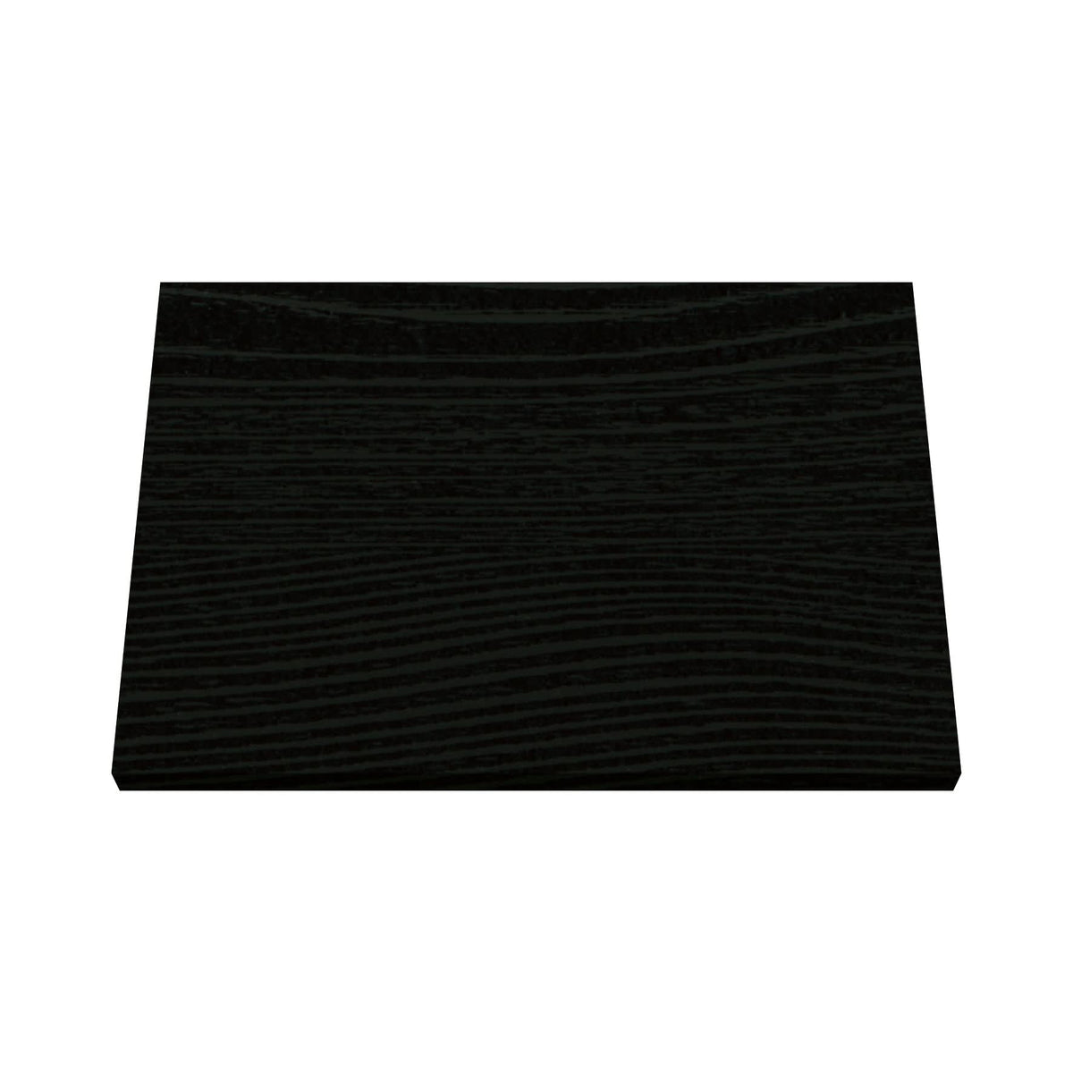 Hudson Reed Solid Surface Worktop for Bathroom Vanities, Durable Stone Countertop for Modern Bathroom and Vanity Units in Premium Hacienda Black, 800mm