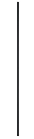 Hudson Reed Wetroom Wall Channel, Wetroom Screens Accessories for Glass Panel & Shower Screen in Matt Black, 1950mm