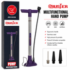 Multifunction Portable Hand Air Pump Bike Bicycle Ball Inflator with Accessories