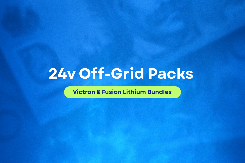 24v Off-Grid Pack | Victron & Fusion