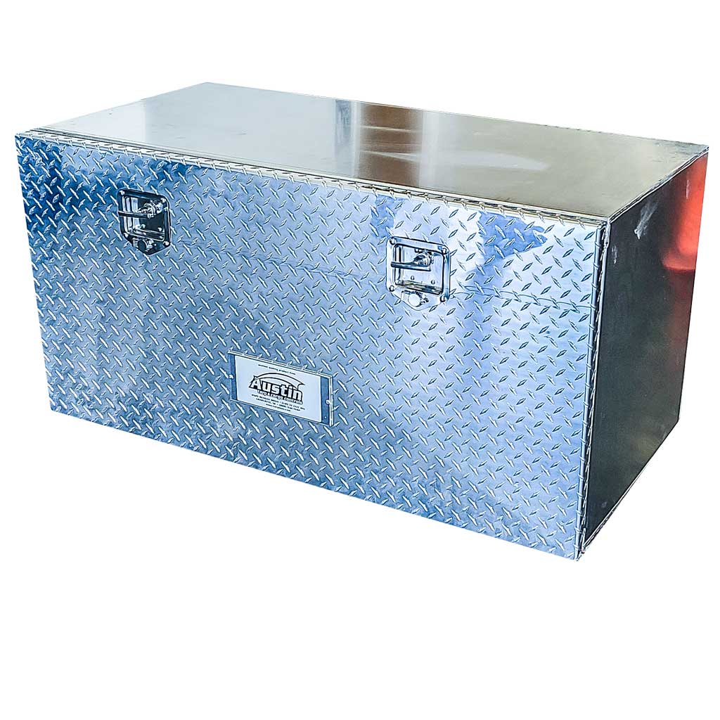 24x24x48 Diamond Plated Toolbox