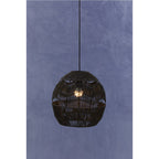 Jaya Black Paper Rope Pendant Lamp