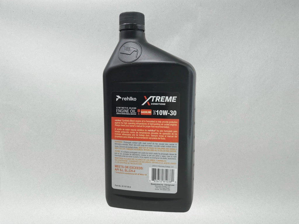 Kohler Genuine OEM SAE 10W-30 Synthetic-Blend Engine Oil 25 357 65-S-6PACK