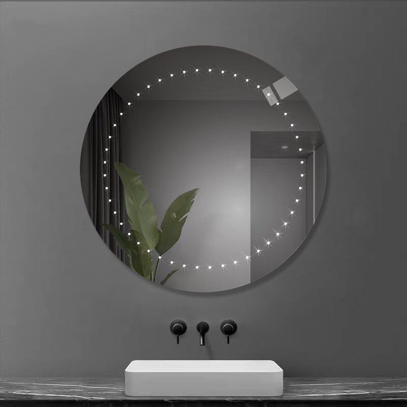 Luna Round LED Illuminated Mirror - 500mm