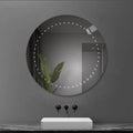 Luna Round LED Illuminated Mirror - 500mm