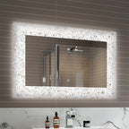 Vellin Light Sensor illuminated LED Mirror with Demister