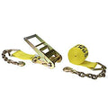 4" X 30' STRAPWITH RATCHET AND CHAIN END. WLL 5,400LBS