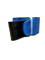 4" X 30' BLUE COLOR STRAP W/3" FLAT HOOK MTT WLL 5400