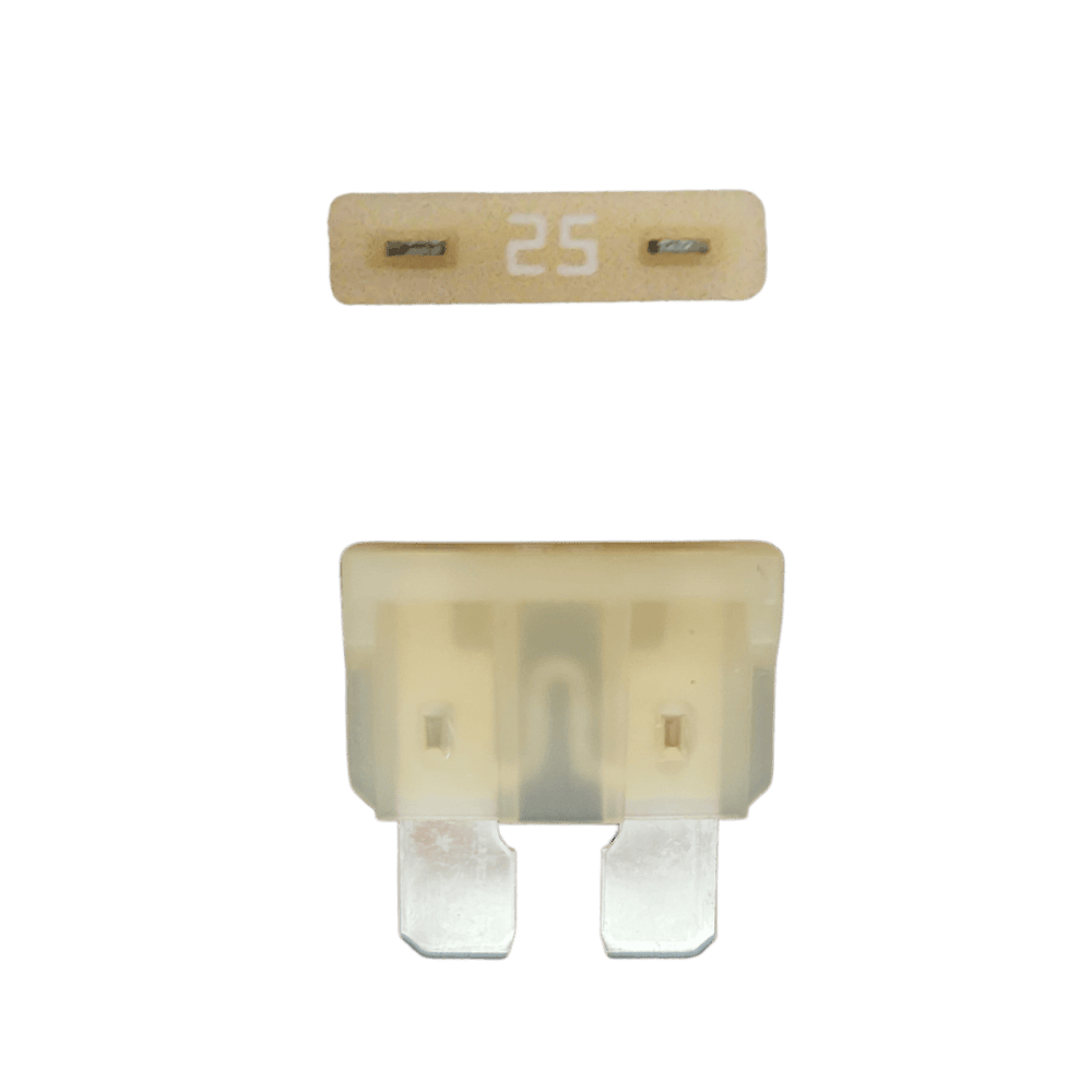 Exotronic 25A ATO/ATC Standard Automotive Blade Fuse