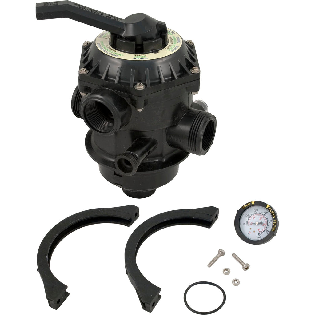 Pentair TA Tagelus 262506 1 1/2" D Backwash Multiport Valve for Top Mount Sand Filter