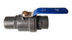 PP 3/4" BSPF Stopcock with Stainless Steel Ball Valve and Handle