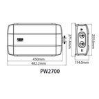 Projecta PW2700 12V 2700W Pro-Wave Pure Sine Wave Inverter