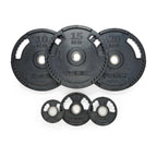 York Barbell G2 Rubber Thin Line Olympic Weight Plates