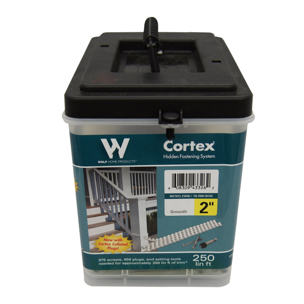 Cortex 2" Screws for trim, 250 per carton