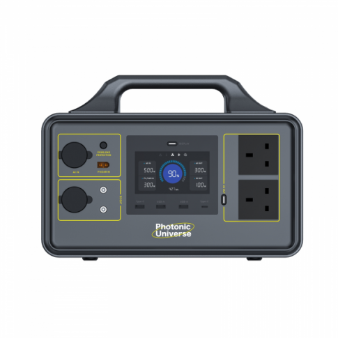 PHOTONIC UNIVERSE P500S | 500W | 518Wh Portable Power Station