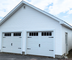 DISPLAY- 24' X 24' VINYL GARAGE - WHITE