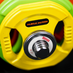 Muscle Motion 40kg Rubber Adjustable Standard Dumbbell Set
