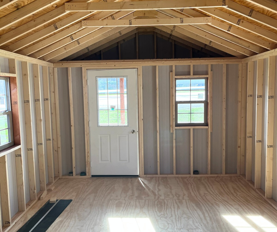 12' X 24' LOG FULTON CABIN - RUSTIC CEDAR