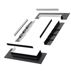 EL-D - Low-Profile Shingle Roof Flashing Kit for PDS & PDX - All Sizes