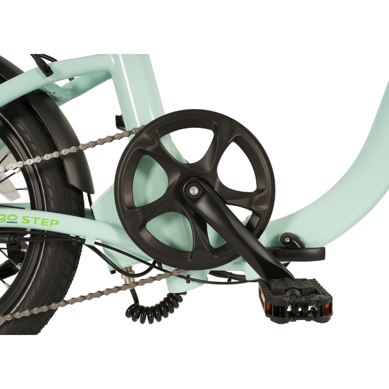 E-Go Low Step Folding Electric Bike 250W