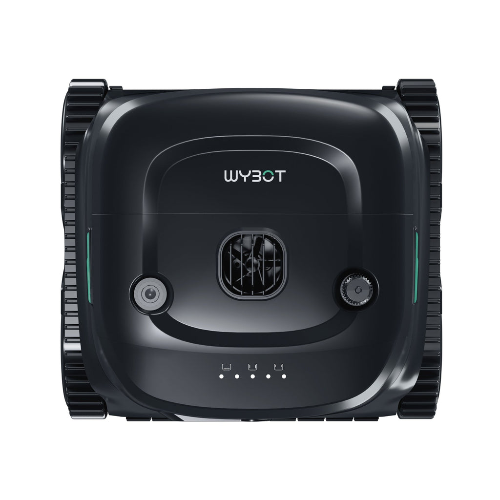 Wybot - C2 ProVis Robot Pool Cleaner - AI Debris Detection - Battery Powered-  Black
