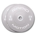 Rapid Motion Olympic Colour Bumper Plates Package 70/100/150kg set
