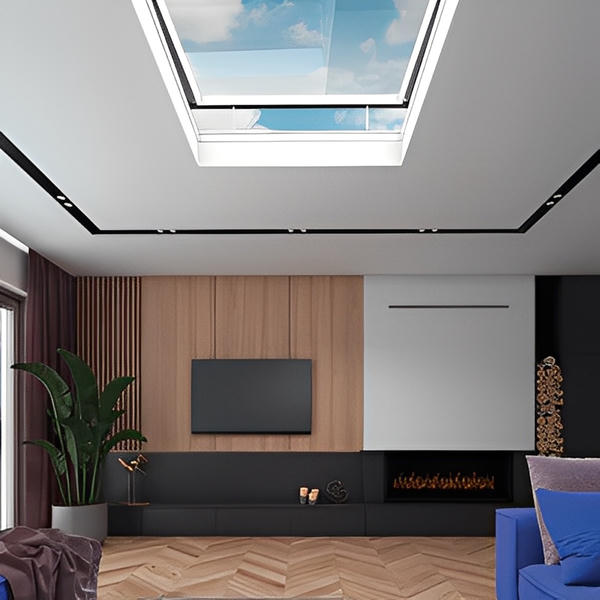 PDS G53 Deck-Mounted Triple Glazed Solar Venting Thermo Skylight - All Sizes