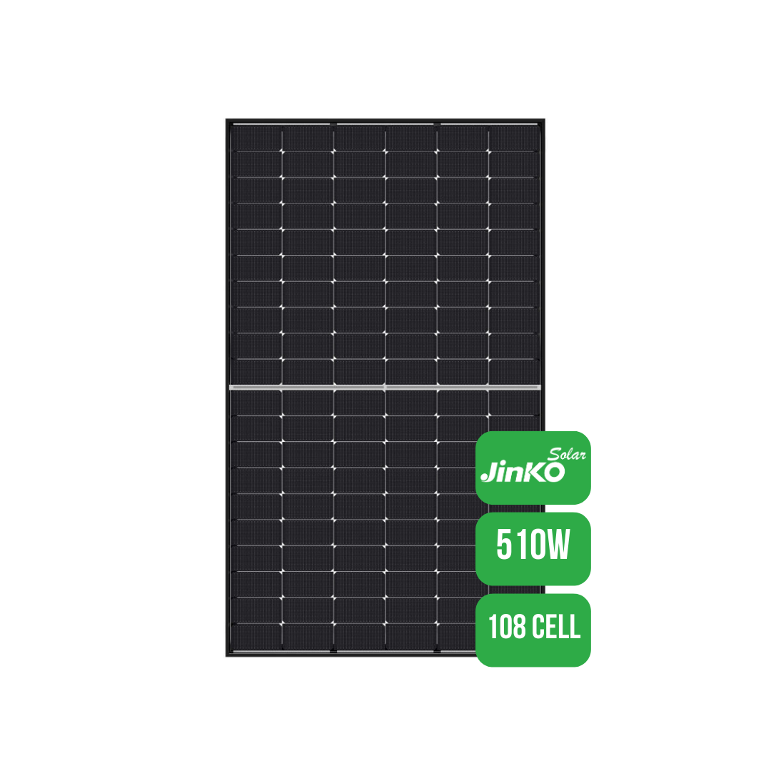 Jinko 510W Tiger Neo Black Solar Panel - Pallet of 37 Panels