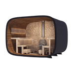 Leil Round Cube Single Sauna