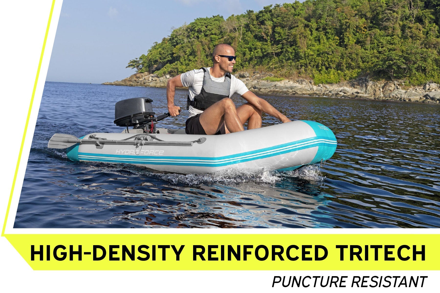 Hydro-Force 2 Person Inflatable Sport Boat Set – Corinth Elite