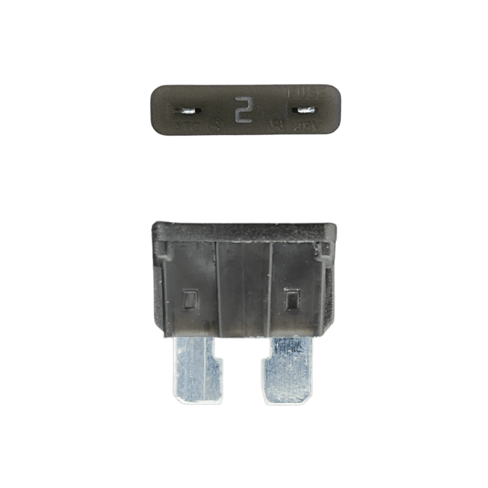 Exotronic 2A ATO/ATC Standard Automotive Blade Fuse